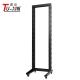 2 Post Network Equipment Rack Open Frame Spcc Cold Rolled Steel Material