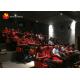 100 Seats 4D motion Theater Genuine Leather + Fberglass Material
