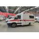 3610mm Wheelbase Emergency Ambulance Car 3300mm Wheelbase Bulk Ship Package