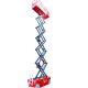 Electric Hydraulic Battery Powered Scissor Lift Platform Table Max Lifting Height 8m