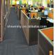 Mixed colors stripe multi loop pile public office Nylon 6.6 carpet tile