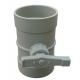 Creamy White / Gray Air Duct Check Valve Round Shape For Industrial Plant