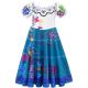 Girls Isabella Dress Role Play Kid Dresses Julieta Madrid Princess Dress Set For Children