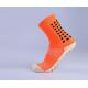 Basketball Sport Non Slip Grip Socks Spandex / Nylon Material Running Socks Custom Logo