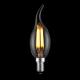 Warm White C37 4W 470lm Candle LED Filament Bulb
