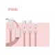 3 In 1  USB To USB Extension Cable Pink Fashion Design High Performance