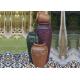 36 Inch Countryside Pots Lighted Outdoor Water Fountains