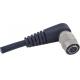 6 Pin Hirose Cable Right Angle HR10 6S Cicular Connector For Industrial Camera Trigger