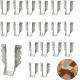 Galvanized Steel Joist Hanger Face Mount for 2x4 Hot Dip Coating Sample Offered