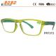 Hot sale of  reading glasses with plastic hinge ,light frame,suitable for men and women