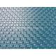 Blue Conveyor Roll Cross Pattern PVC Conveyor Belt Matt Chemical Resistance