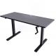 Custom Black Manual Height Adjustable Lifting Tea Desk Wooden Coffee Table for Office