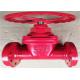 Anti Corrosion Fire Fighting Gate Valve Soft Seal Flange End 1.6 Mpa