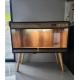 Auto Temp Control Wooden Reptile Tank Waterproof Board Wood Reptile Cage
