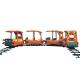 Sightseeing Track Train Rides 1500W For Indoor Children'S Theme Park