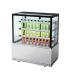 Counter Bakery Refrigerator Showcase With Straight Glass 3pcs Up Shelf