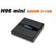H96mini S905W 2G 16GB Android 7.1 Amlogic s905w TV BOX 2.4G/5G WiFi LAN Bluetooth USB HDMI