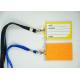 PVC soft business card holder bank card holder certificate card holder custom
