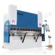 HARSLE 63T/2500 CNC hydraulic press brake for carbon steel sheet metal with Italy ESA system