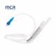 Disposable Double Lumen  Silicone Curved Laryngeal Mask Airway With Soft Cuff