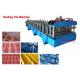 Roof Tile Machine , Roll Forming Machine For Metal Roofing Step Tile