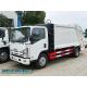 700P 190hp ISUZU Garbage Truck Compressed Rubbish Power Steering