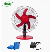 3 Speed 16 Inch Ac Dc Table Fan With Rechargeable Battery Lower Noise
