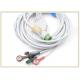 5 Lead Wires Mindray Ecg Cable , 12 Pin 5 Lead Ecg Cable Snap AHA For T5 T8