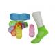 Colorful Polyester Kids Trampoline Sock , Safety Non-slip Socks for Playground Indoor