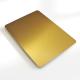 304 Gold Brushed Stainless Steel Sheet Cold Rolled Stainless Steel Plate