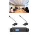 126 Units Desktop Conference Microphone system 30MHz Band Width Central Control