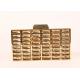 Luxury Rectangle Shape Gold Sparkly Clutch Bag Special Design