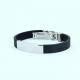 Factory Direct Stainless Steel High Quality Silicone Bracelet Bangle LBI110