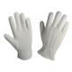 Industrial Cotton Work Gloves Three Stitches Lines On Back Long Life Time