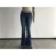 Ladies' Medium Wash Stretch Denim Jeans Womens Bootcut Jeans TW76321