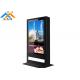 Floor Standing Outdoor Digital Signage Sunlight Readable Ip65 Lcd Kiosk 55''