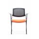 Training room Stackable Meeting Chairs with Writing Tablet