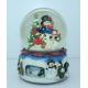Custom ceramic musical snowglobes of Christmas Nativity Decoration for children