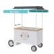 Large Storage Ice Cream Trike , Ice Cream Push Cart With Long Service Life