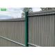 Countryard Peach Post Iron Steel Wire 3d Mesh Fence