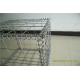 Oxidation Resistance Welded Gabion Box Wire Cages For Rock Retaining Walls