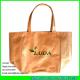 LUDA pink shopping handbags orange metallic beach straw tote bags