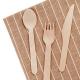 140mm Biodegradable Birch Disposable Wooden Cutlery 150mm Wooden Fork Knife And Spoon