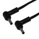 1M/1.2M 22AWG Copper DC Extension Cable 90 Degree Right Angle Jack 5.5*2.5mm