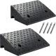 19X15in Rubber Driveway Ramps Road Safety Accessories For Wheelchairs Bikes