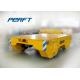 Battery Operated Platform Transport Coil Car , Rail Manual Trolley For Industrial