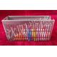 Portable Medical Equipment Accessories 40 Cassettes Metal Staining Rack