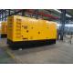 80kw - 500kw Volvo Silent Diesel Generator , Sweden Water Cooled Diesel Geneset