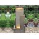 46 Inch Garden Sandstone Outdoor Fountain With Lights