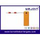 RS485 COM Electric Boom Barrier Infrared Photocells Auto Delay